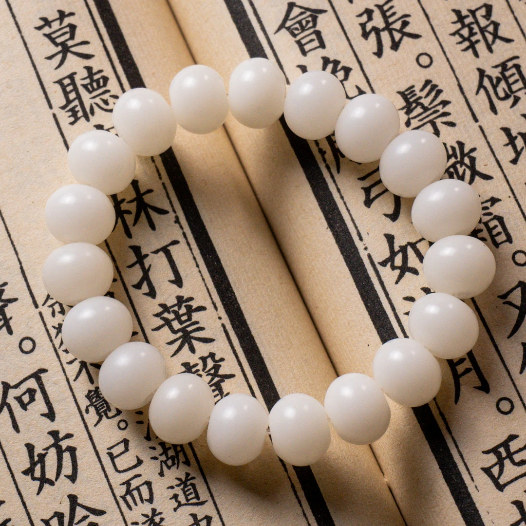 【乐勤工坊】天然菩提根手串手工工艺男女同款文玩手串竹节款式