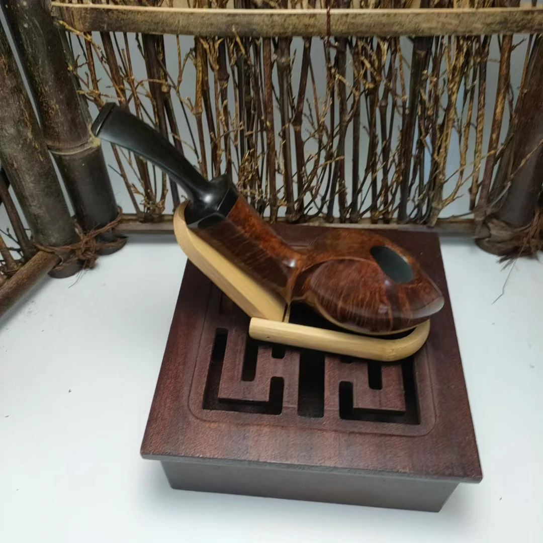 266号石楠木光面自由式短双面鼓