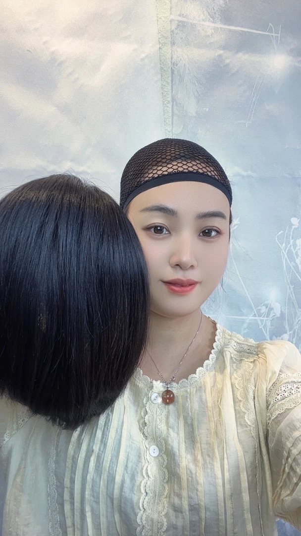 假发全头套女无痕隐形真发自然全真人发修颜减龄遮白发增加发量