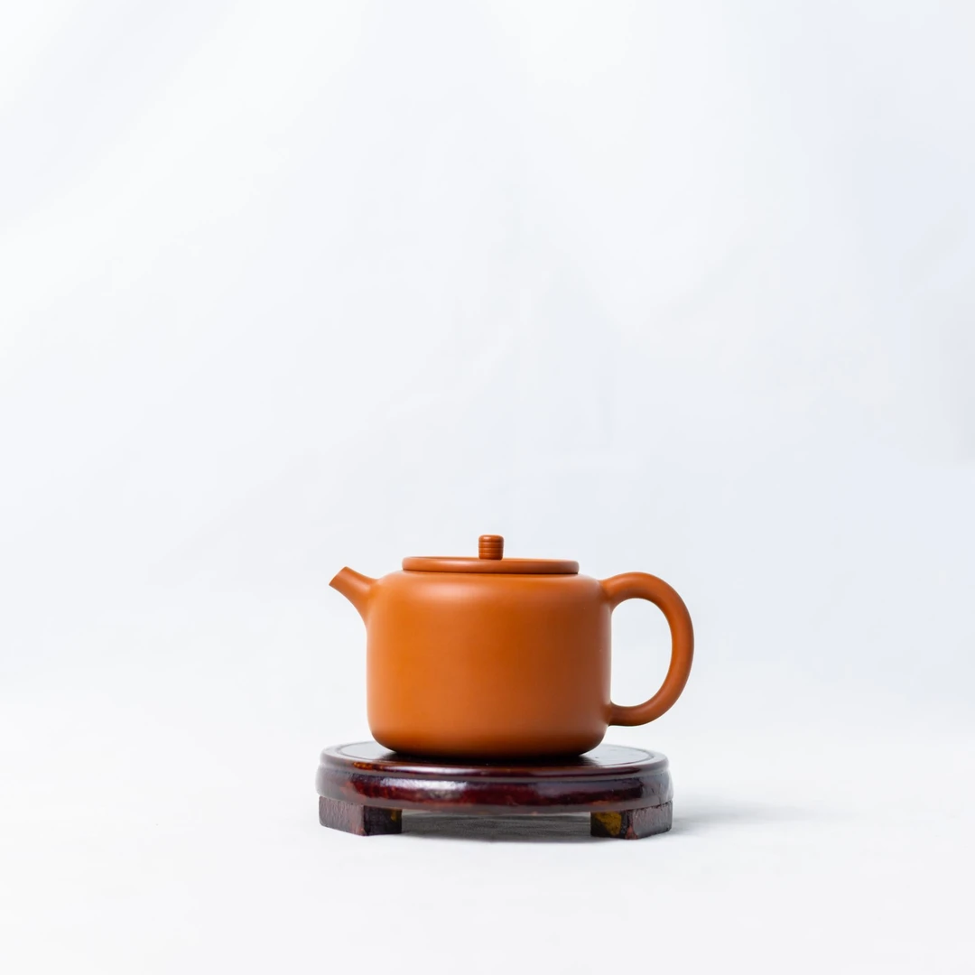 云南建水紫陶全手工细泥轻奢个性小容量家用功夫茶具小满壶150ml