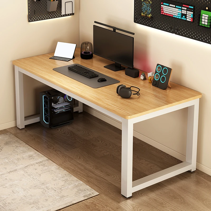 【素唯】台式电脑桌家用书桌写字桌简易长条桌办公桌出租屋桌