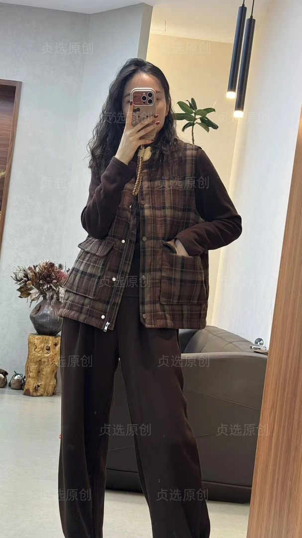 zz368-棉马甲保暖