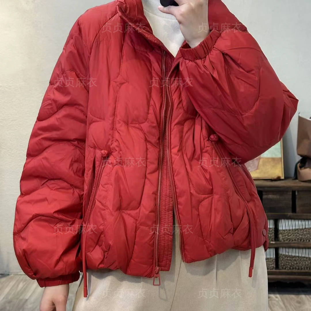 DengZhenZhen/邓贞贞8605-新款百搭气质保暖羽绒服