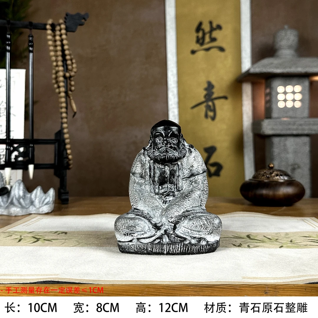 坐姿小达摩一尊 禅意摆件空间摆件