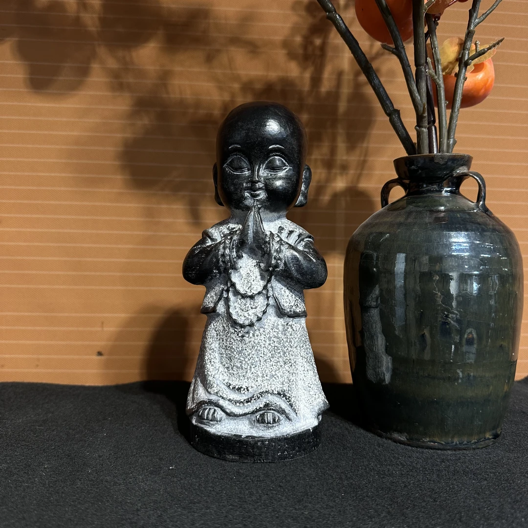 立地佛｜茶室办公桌面造景传统中式复古禅意家居摆件