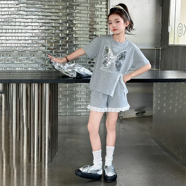 套装夏季女童中大童潮流四季流行