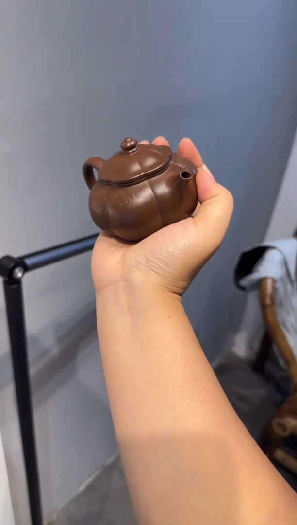 【闪购商品】紫砂茶壶大鱼海棠 预售