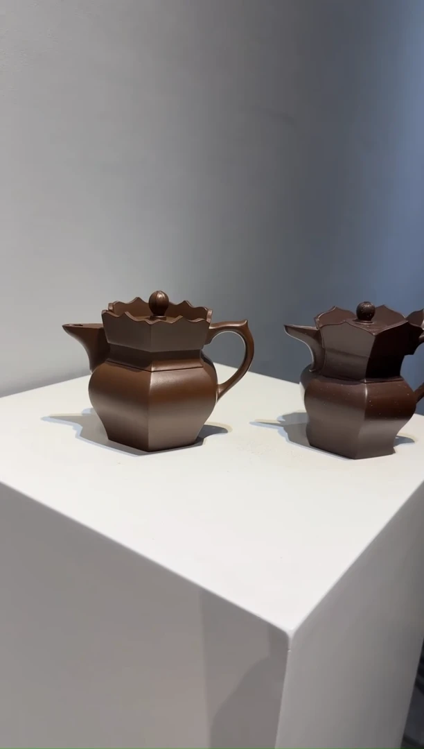 【闪购商品】紫砂茶壶景舟僧帽 紫泥 220c