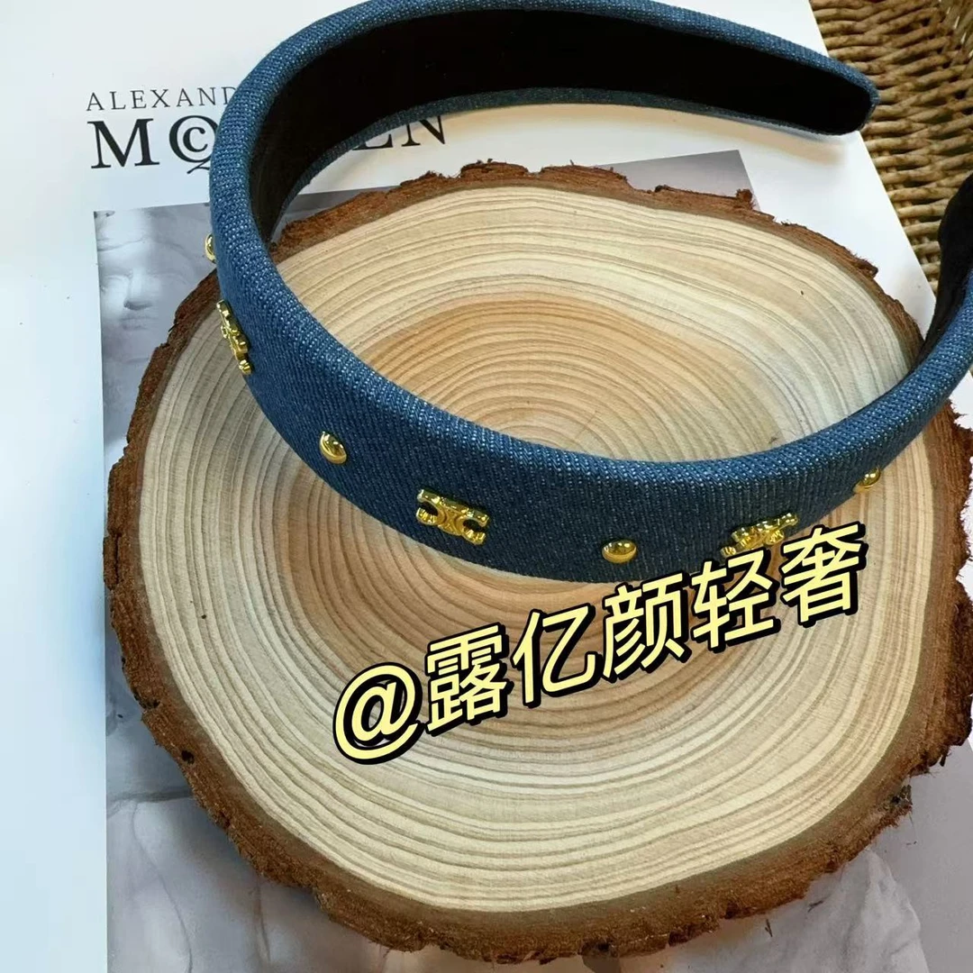 LYY 高级ins风牛仔赛赛发箍FG7010