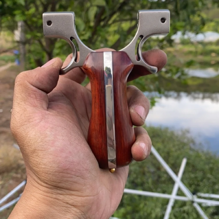 户外玩具不锈钢龙齿98k小象弹弓8520