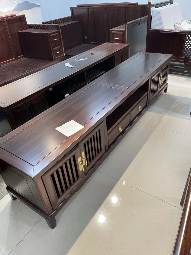 中式实木家具客厅电视柜简约电视柜