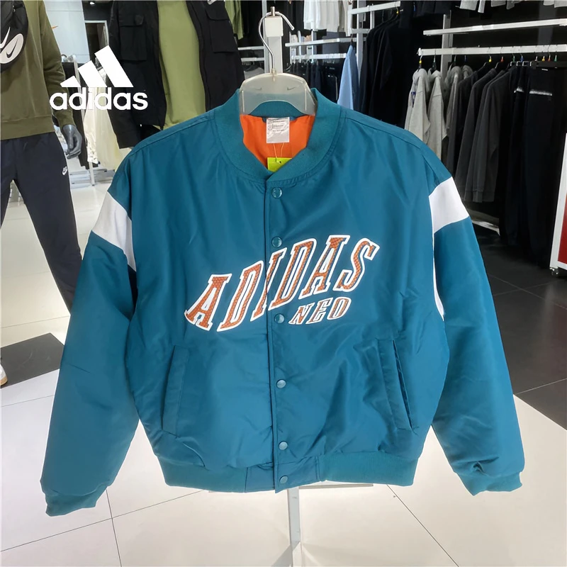 Adidas阿迪达斯棉服男装女装秋冬季新款运动服休闲服夹克保暖上衣