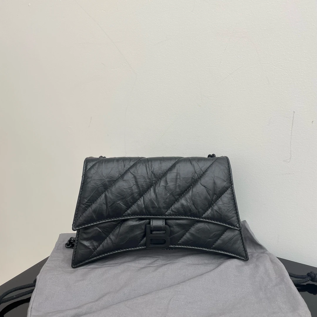 99新 Balenciaga/巴黎世家 crush沙漏soblack 配件：防尘袋