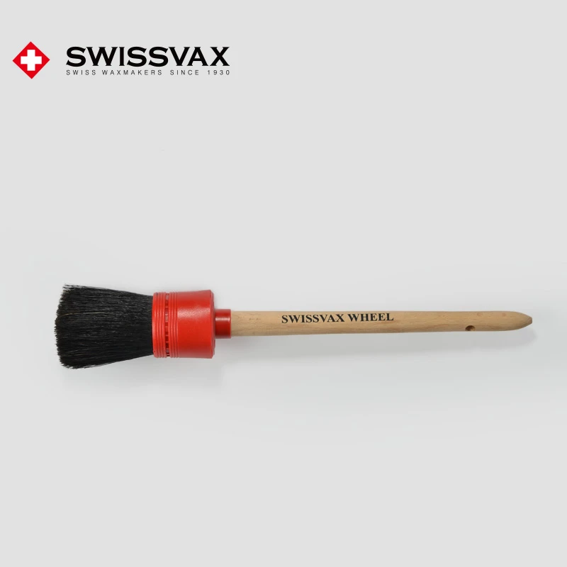 史维克斯轮毂清洗刷子WheelBrush汽车车胎洗车工具SWISSVAX进口