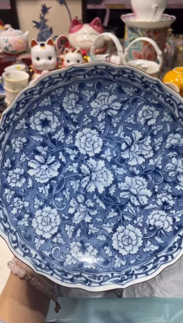 【闪购商品】盘晚晚瓷器感谢支持