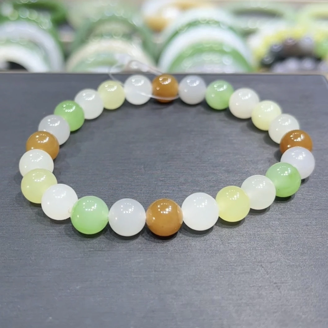 和田玉多宝手串8mm