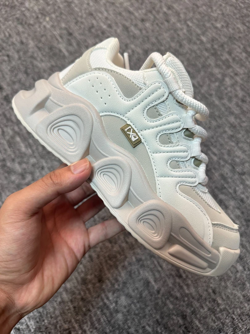 麦潮潮【粉色浮力】小众国潮时尚板鞋防滑耐磨休闲百搭