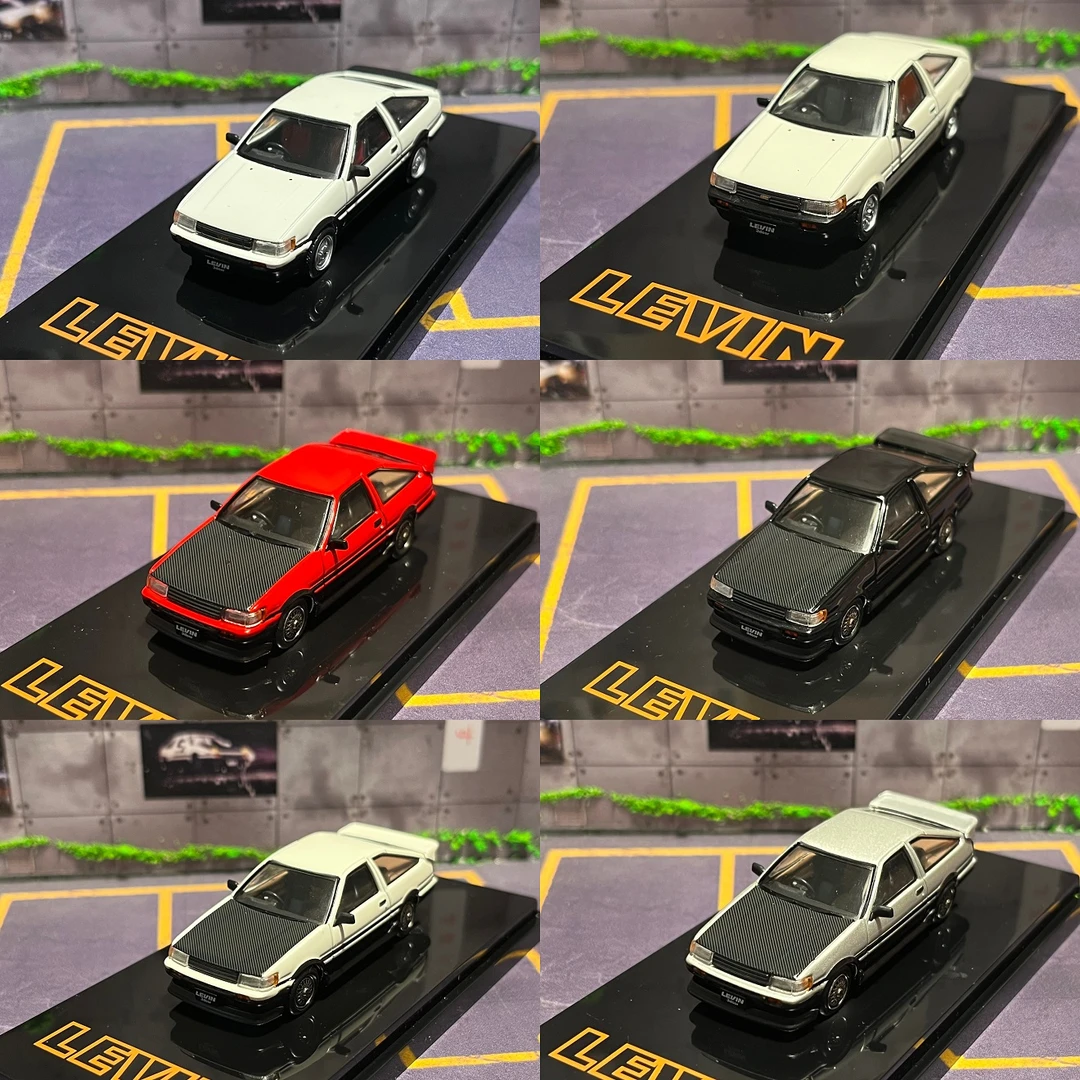 Hobby Japan 1:64 丰田 COROLLA LEVIN AE86  合金 车模