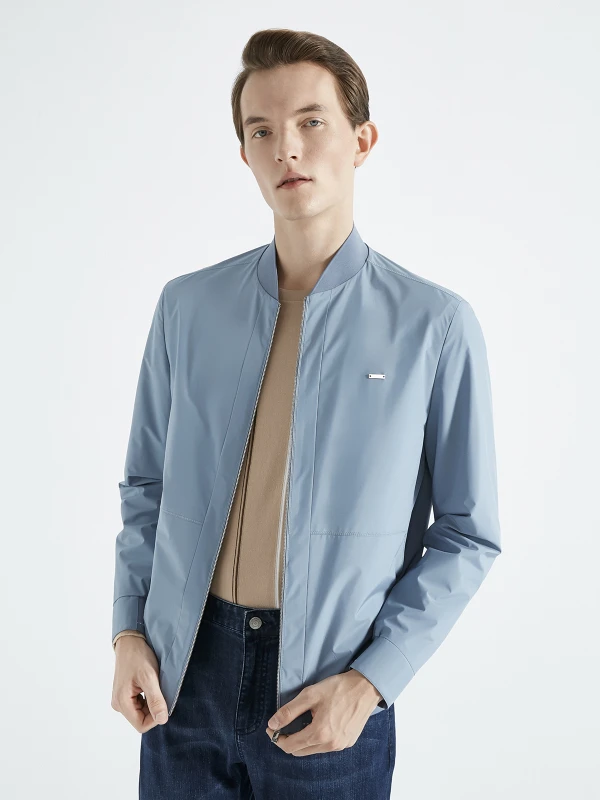 K-boxing/劲霸男装休闲男外套时尚夹克运动户外防风 BKDG1113