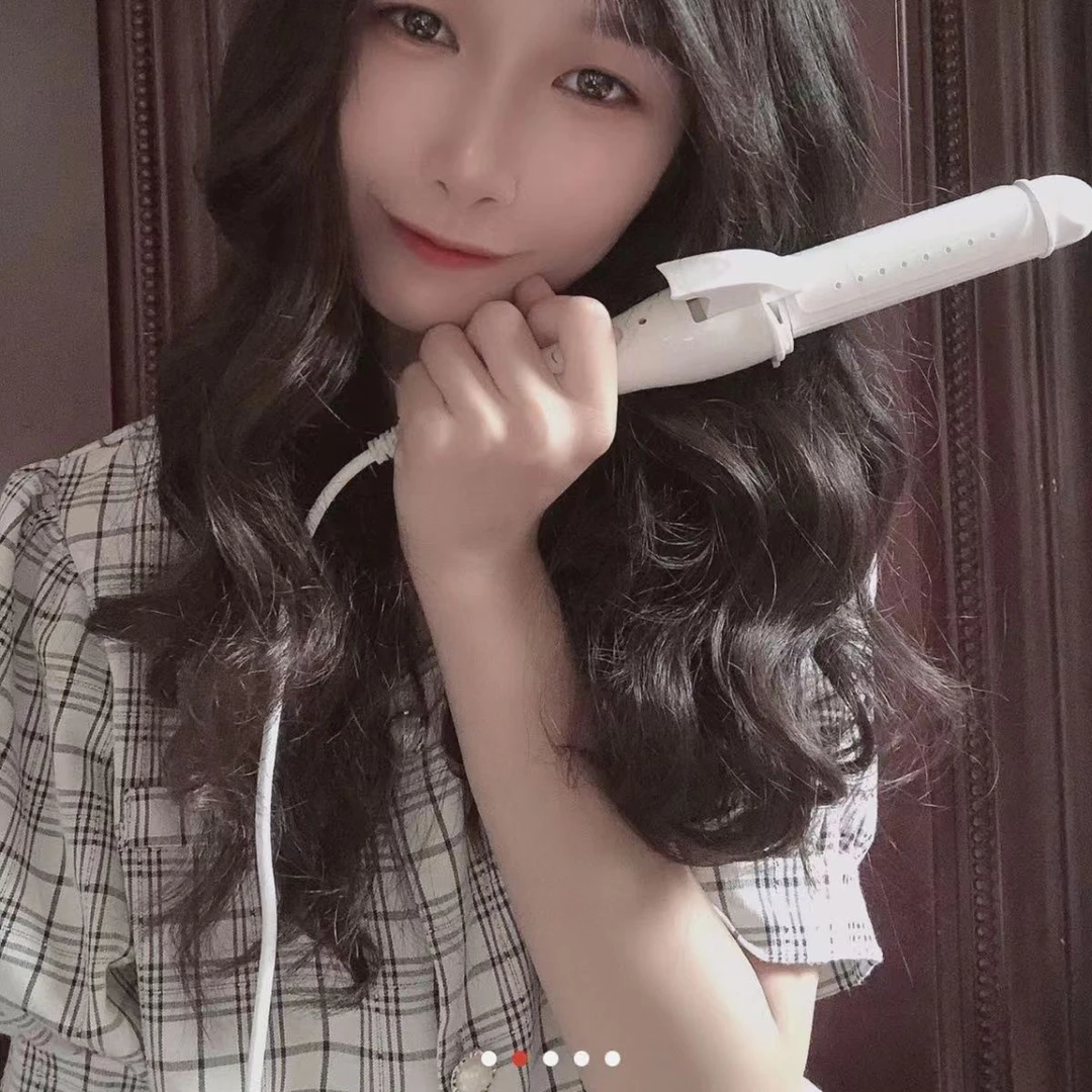 【女神卷发教程】卷发棒直卷二合一大卷波浪蓬松水波纹学生卷发神器