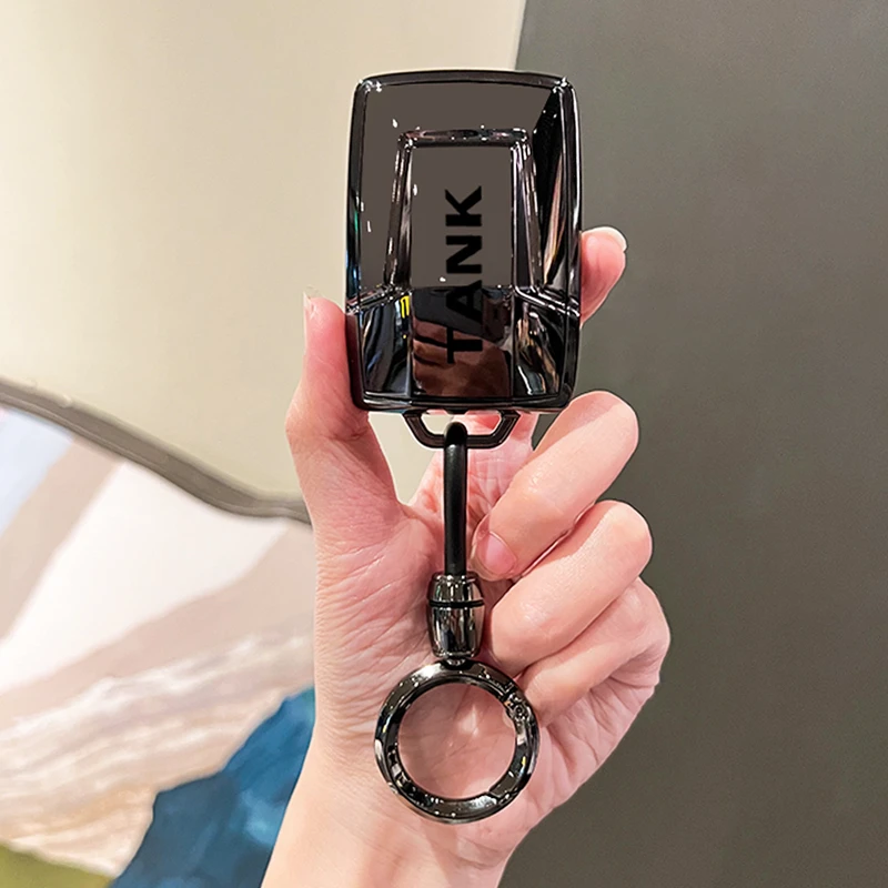 24款坦克300钥匙套男士500高档400坦克500hi4t三百汽车专用壳扣包