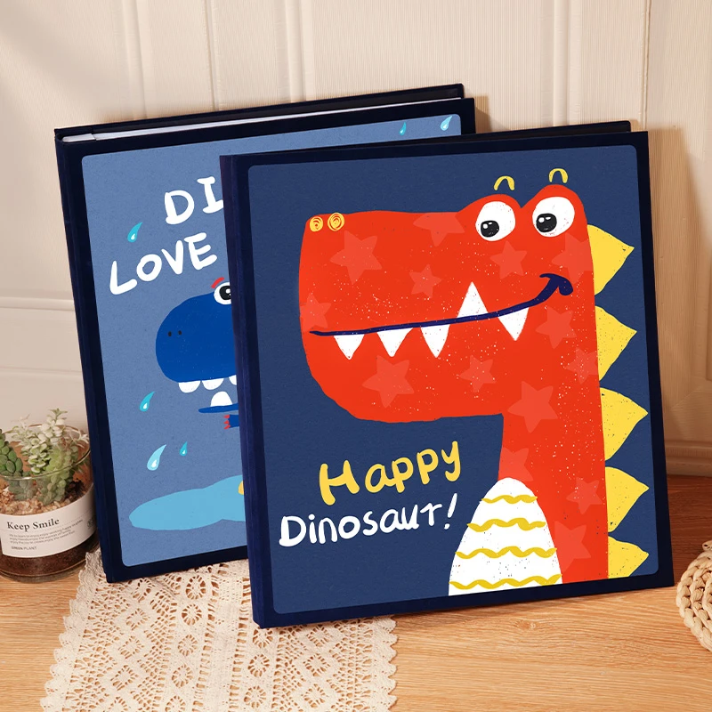 相册本大容量家庭版宝宝儿童成长记录薄混装5寸6寸照片影集插页式