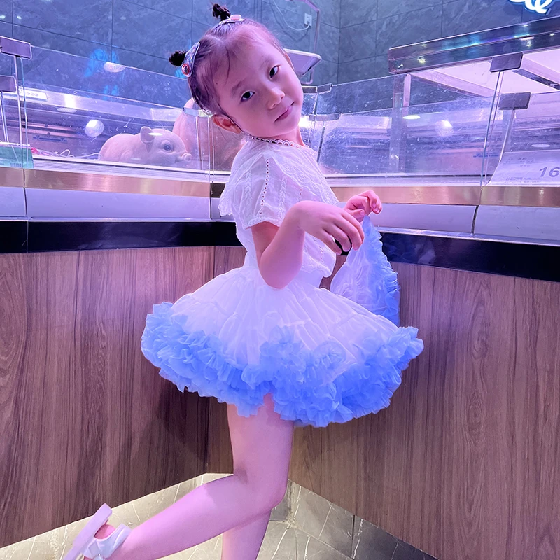 女童半身裙儿童网纱蓬蓬裙凸凸裙2025童装tutu裙公主裙宝网纱裙