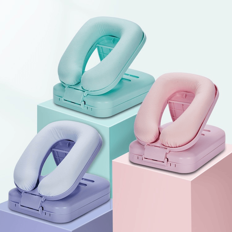 CY晨语便携折叠午睡枕午睡趴趴枕儿童桌上