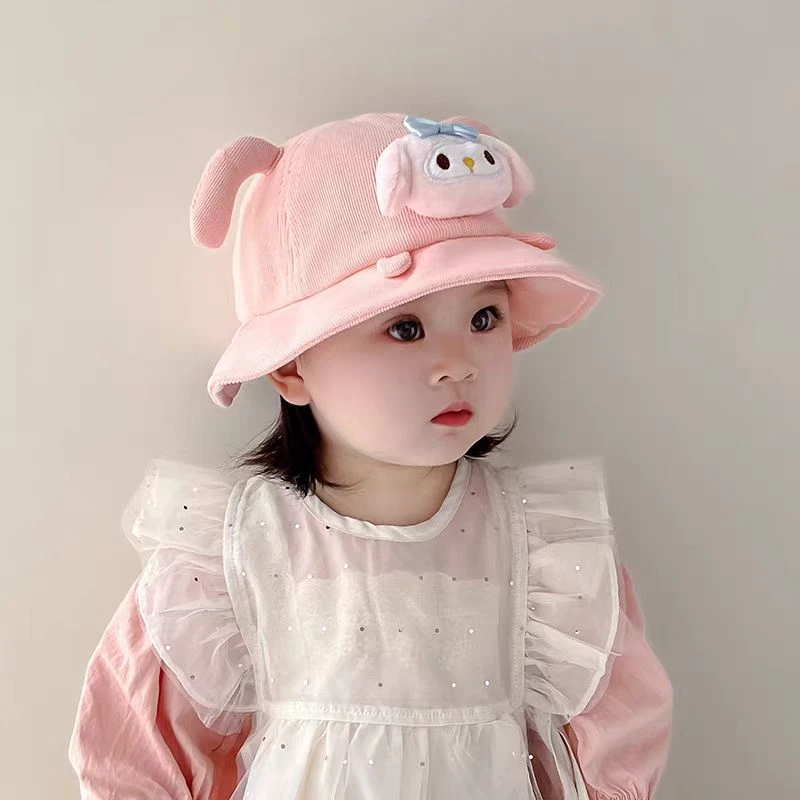 卡通宝宝帽子儿童婴幼儿渔夫帽户外保暖防晒遮阳婴儿超萌百搭盆帽