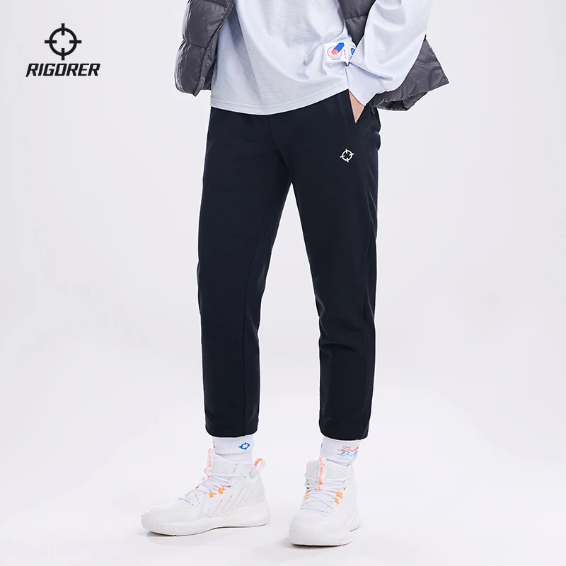 【双12活动】准者秋季新款 美式运动休闲束脚针织长裤 Z122311695