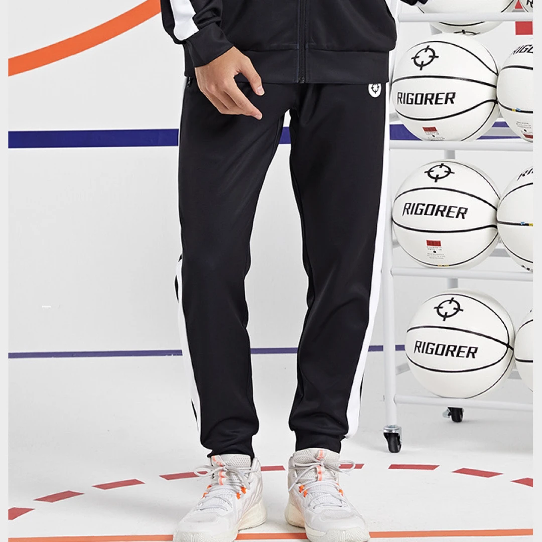 【口袋带拉链】准者运动长裤男子男士针织休闲春季秋季男子针织