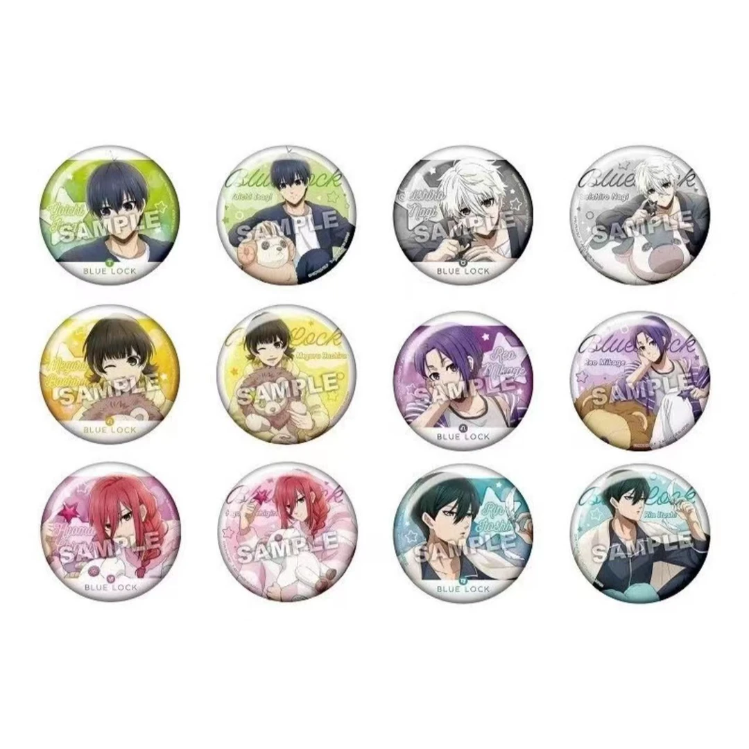 【蓝色监狱】星座系列76mm吧唧（盲盒代拆）