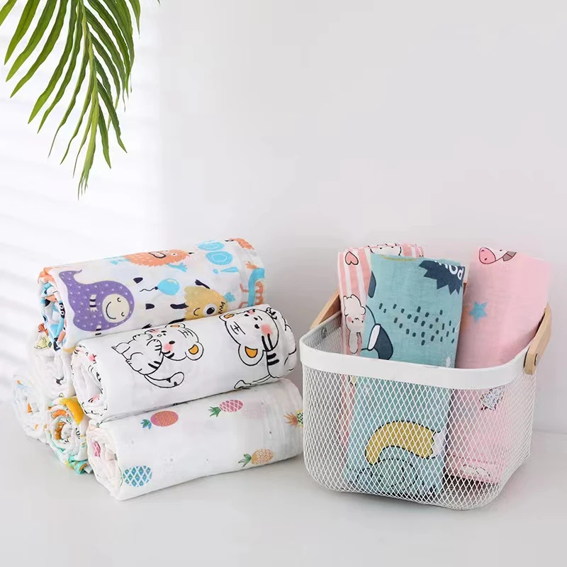 宝宝浴巾夏凉被柔软超柔吸水洗澡透气针织新生儿婴幼儿亲肤