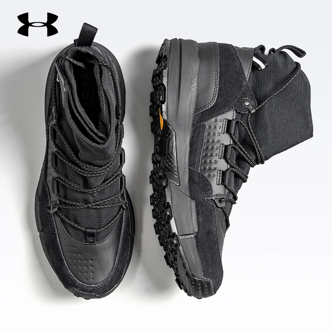 安德玛男鞋春夏Loadout户外登山徒步防滑耐磨高帮运动靴子3027681