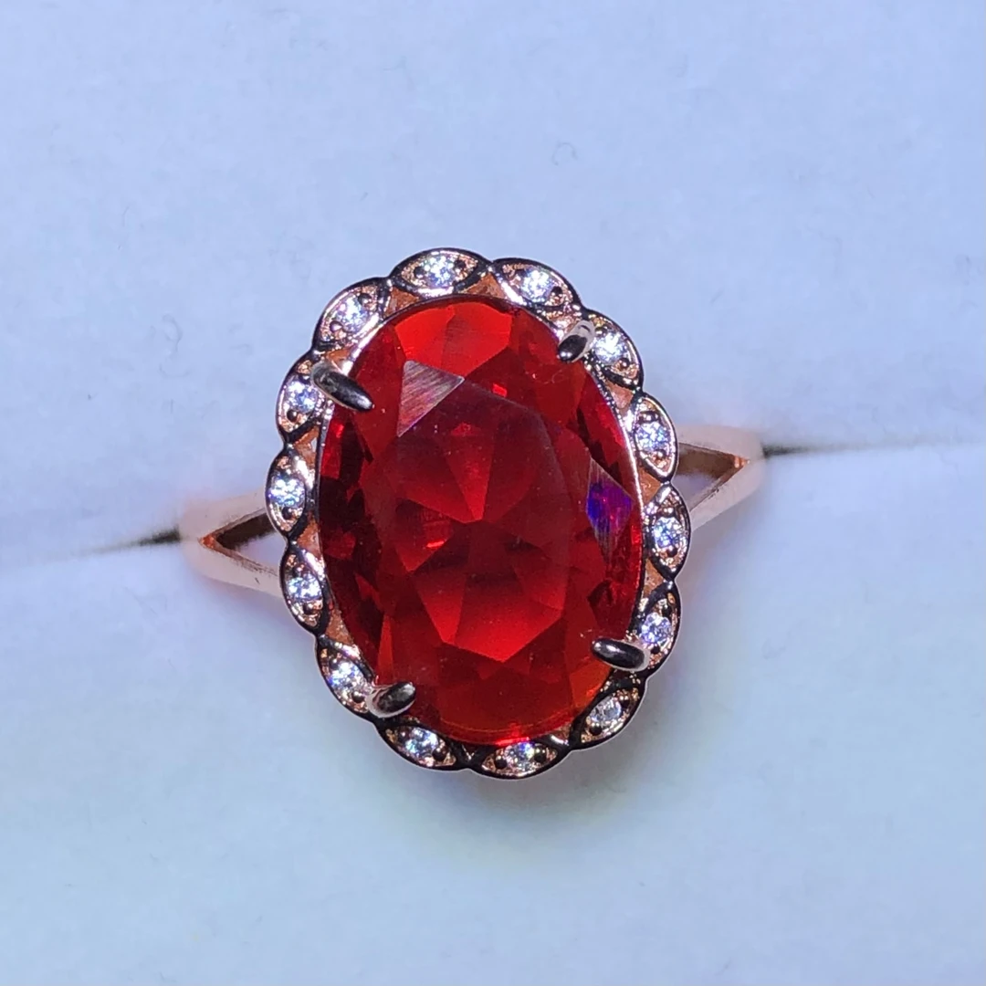 12104  宝红色精致活口漂亮美丽精致开口可调节