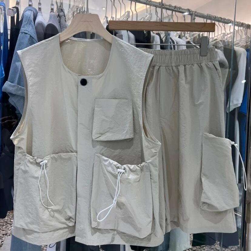 正维路男装【福利款】53009K  夏季工装速干五分短裤潮流