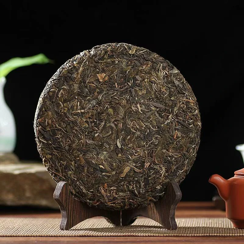 云南普洱茶饼茶生茶饼茶叶陈香茶生普洱茶普洱茶饼100g