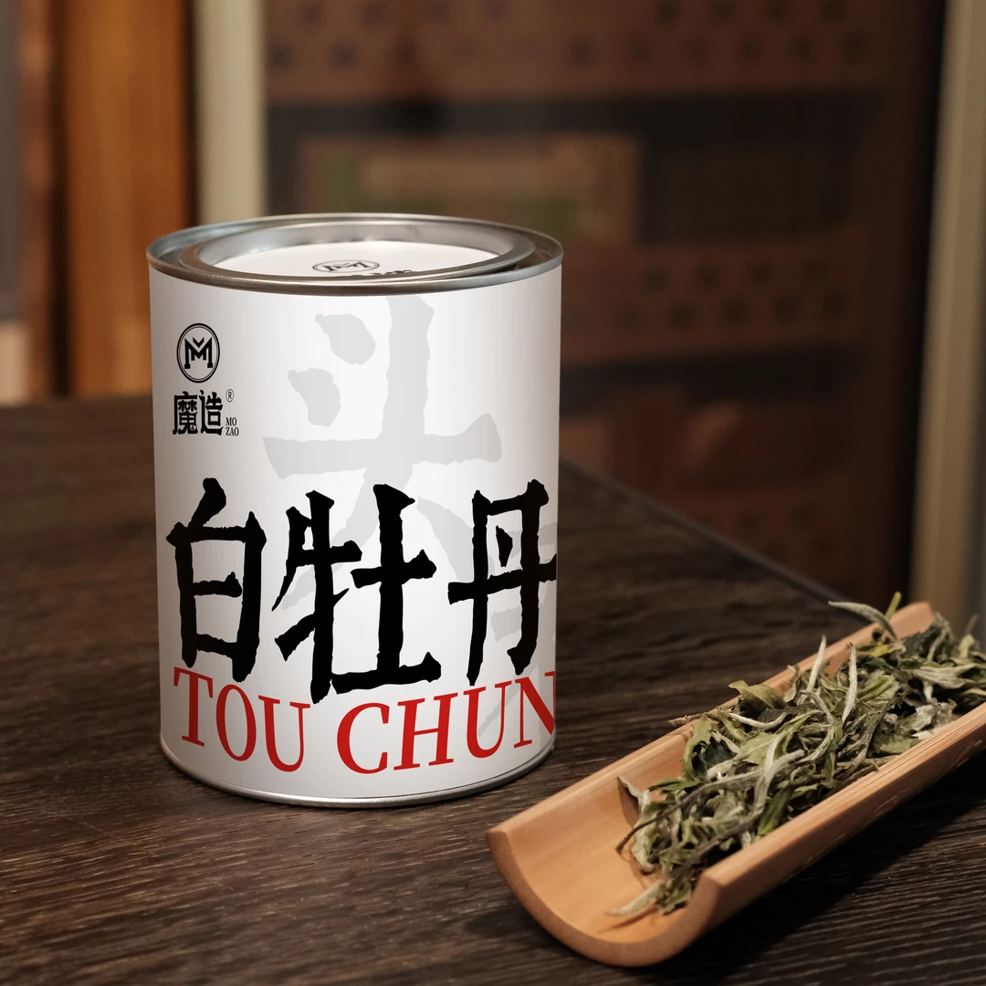 魔造2023头春松溪白牡丹50g茶圈大魔王茶叶白牡丹白茶罐装