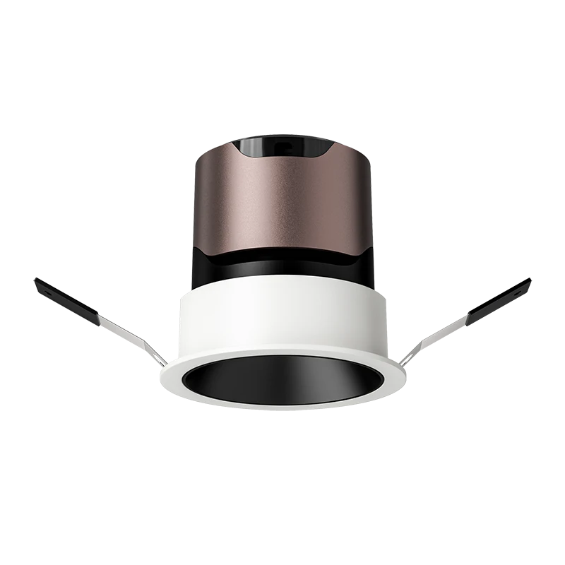 三色小山丘射灯嵌入式洗墙防眩家用窄边客厅天花灯led射灯无主灯