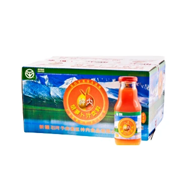神内胡萝卜汁饮料4760ml(238ml*20瓶*1箱)夏日必备饮品