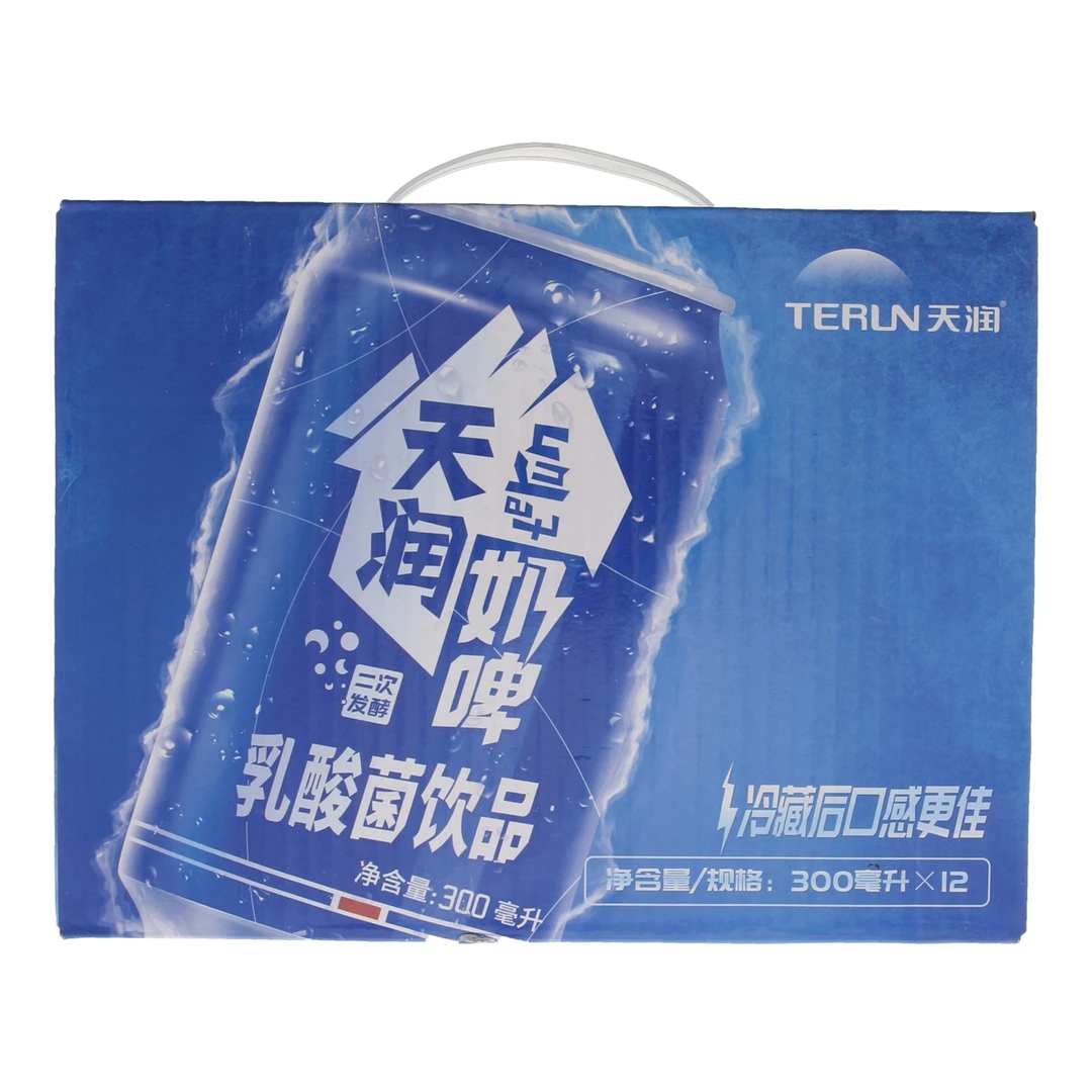 天润奶啤乳酸菌饮品3600ml(300ml*12罐)早餐必备营养奶