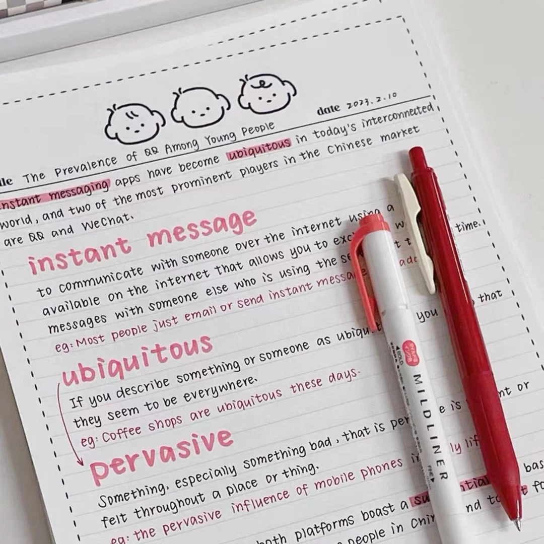 B5可爱小狗拍纸本高颜值学生笔记本单面可撕本子素材便签本学习纸