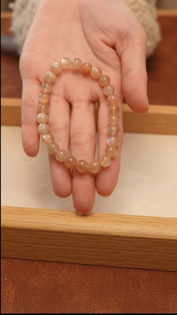 【闪购商品】长石手串未镶嵌光色月光石手串