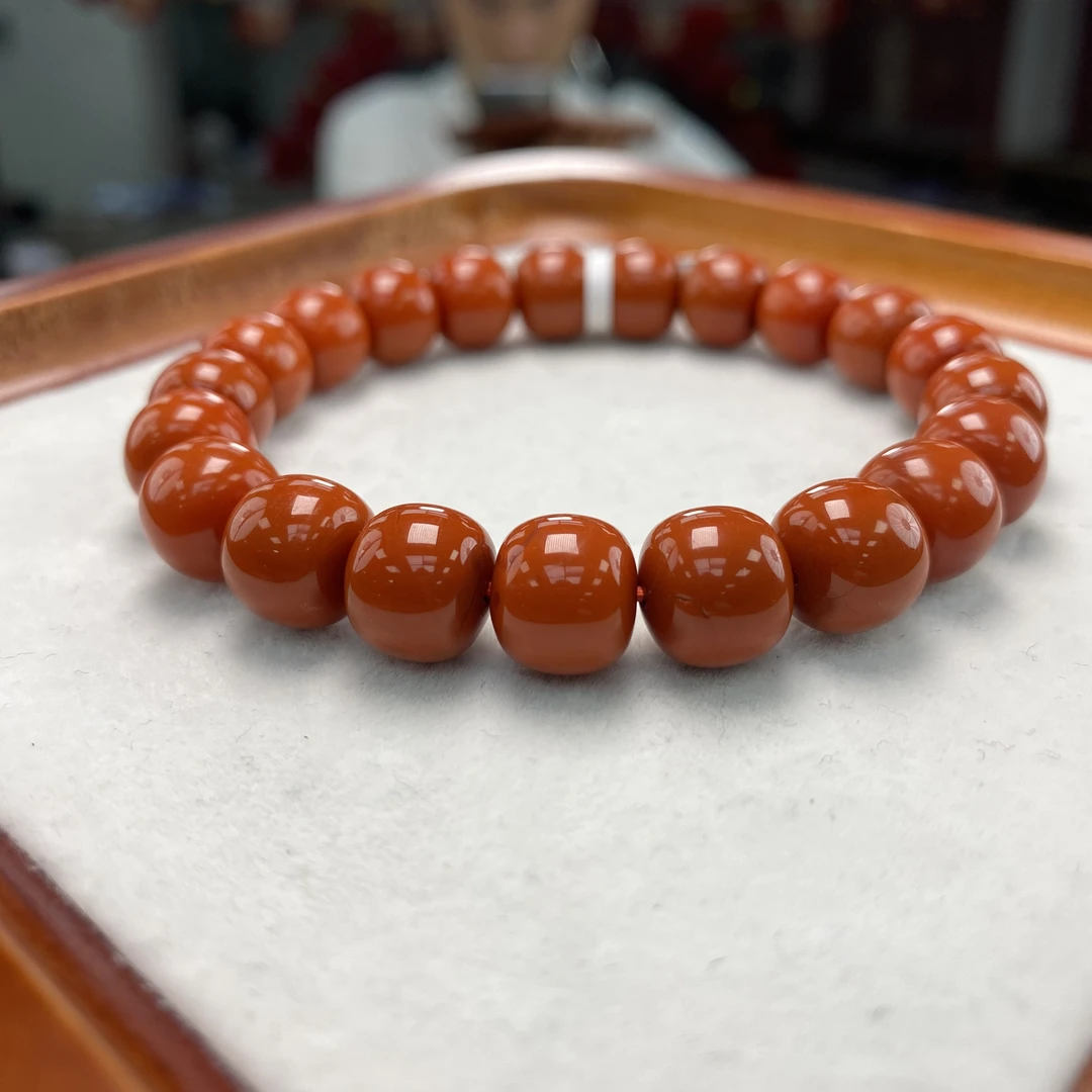 保山南红精品老型12mm+ 多样性发一