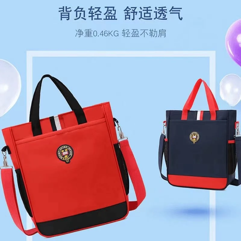 新款补习袋小学生美术包英伦大容量补课包 破损补发   创意笔记本