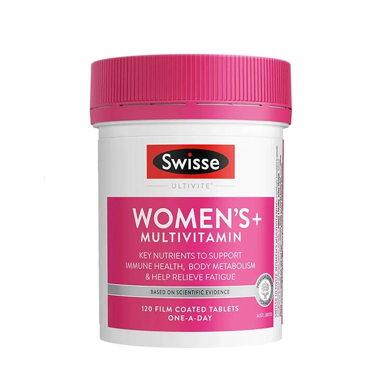 Swisse斯维诗女士复合维生素120片/瓶含维C维D辅酶-【效期】2026.11