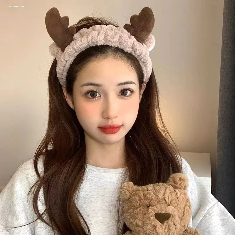 气质洗脸专用束发带敷面膜女潮发箍头巾女生头箍夏天发窟头套头饰