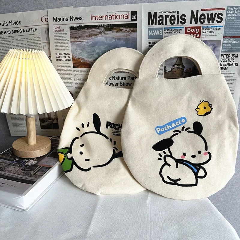 日系古着可爱少女零食手提包ins风复古大容量学生宝妈手提鸡蛋包