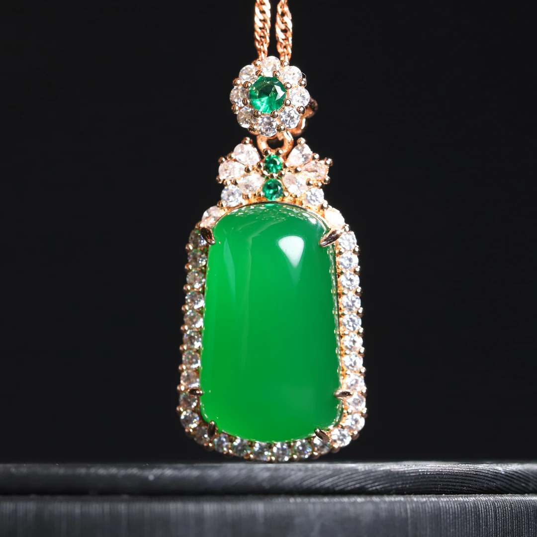 乾成珠宝优雅百搭小无事牌T364颜色微差纹路随机