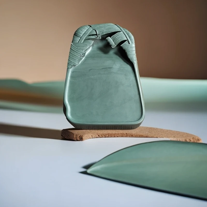 此款水泉老坑蕉叶，石肉细嫩，品质上佳，做工精细逼真